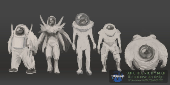 Aliens early concepts
