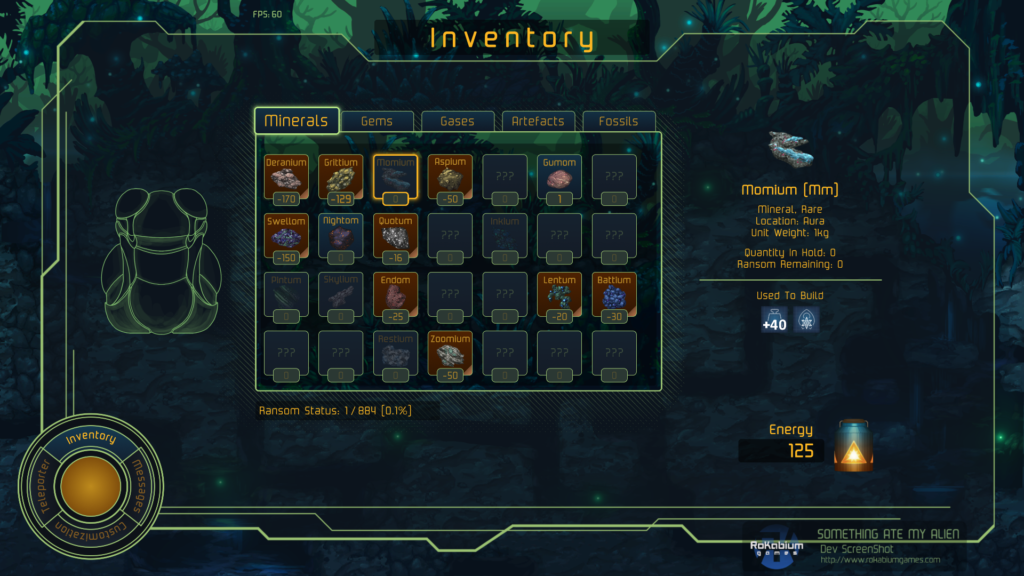 Alpha:Inventory Changes